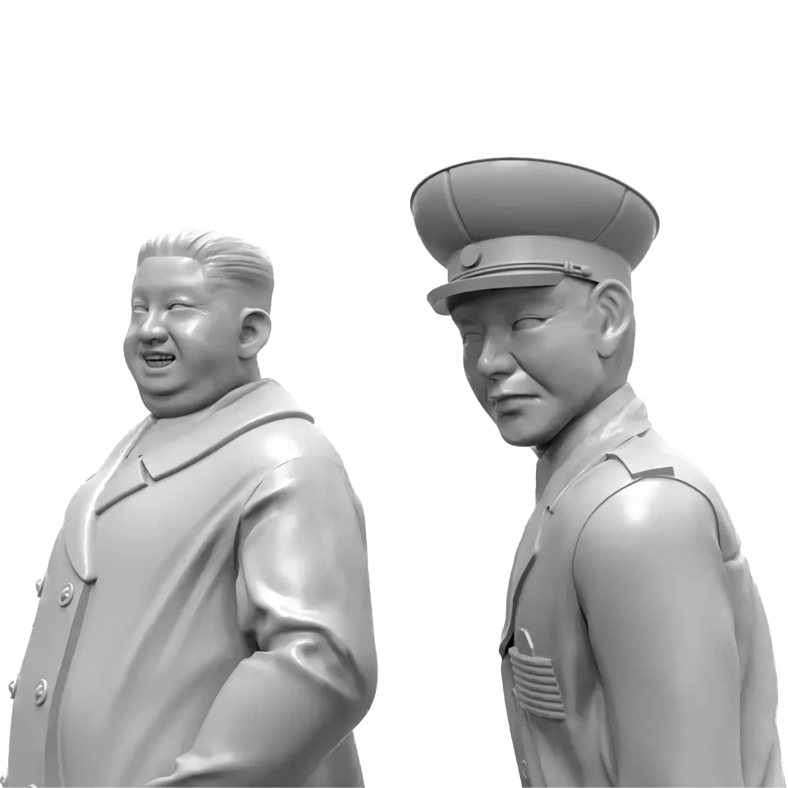 Amazon | 北の将軍と側近 未組立 未塗装 モデルキット ミリタリー